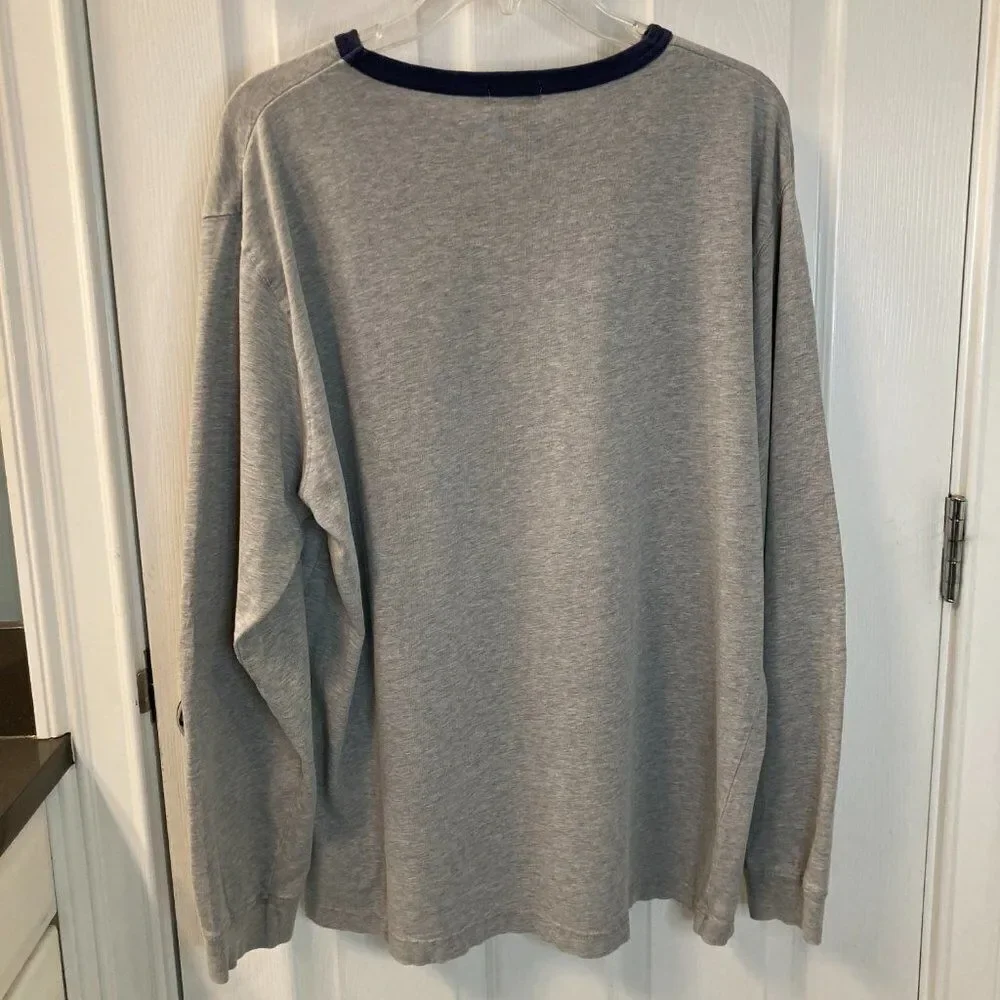 J. Crew Chunky Oversized Heavy Long Sleeve T-Shirt Size Large